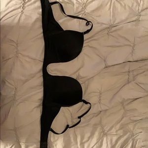 36D Plunge black bra. New w/o tags